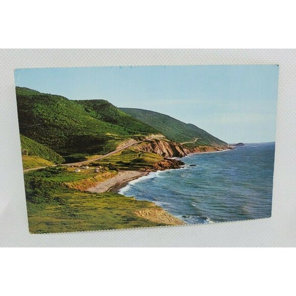 Vintage 1960's Corny Brook On The Cabot Trail Nova Scotia Canada Post Card - Picture 1 of 12